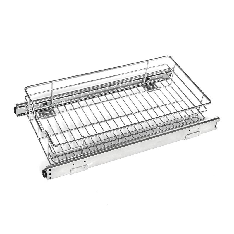 1-Tier Pull Out Wire Basket