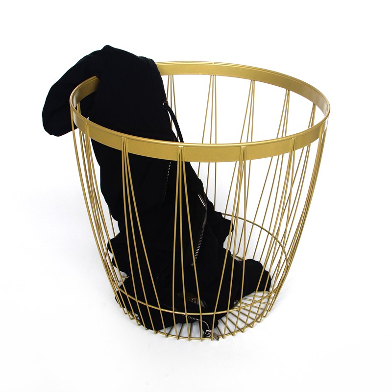 Round Wire Laundry Basket